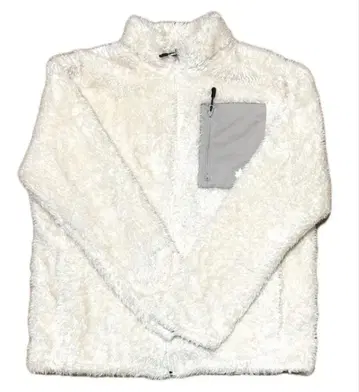 새상품급 로고스 보아 자켓 안감 알루미늄 크림색