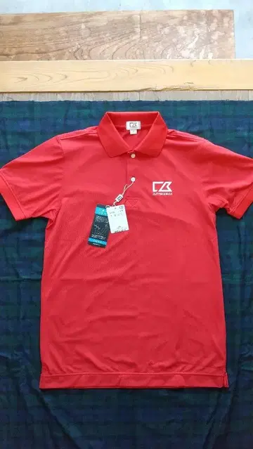 미사용 새상품 커터앤백 반팔 피케 셔츠