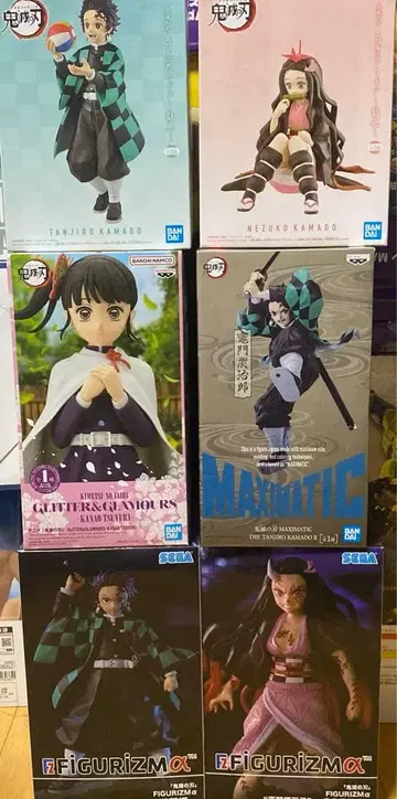 귀멸의 칼날 프라이스 피규어 세트