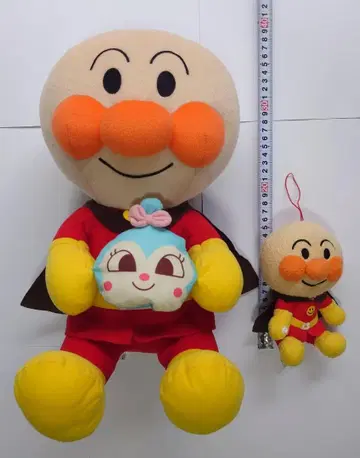 호빵맨 40cm와 17cm 2개 세트 코킨짱 포함