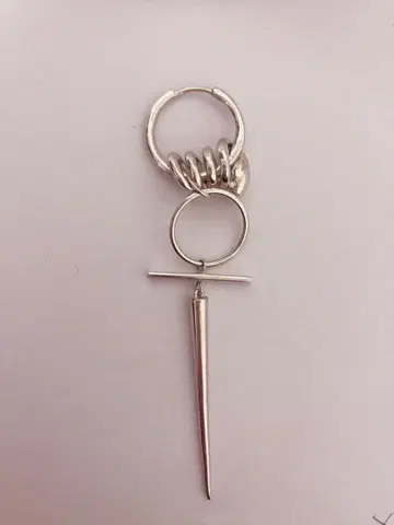 유키무라. 크로스 귀걸이 성탄제 OIOI