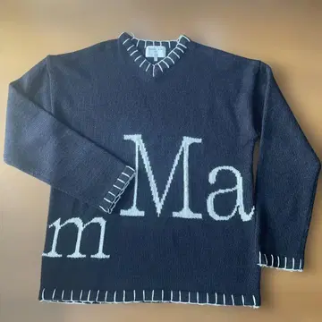 새상품급 martin kim 마틴킴 니트 블랙 오버 사이즈