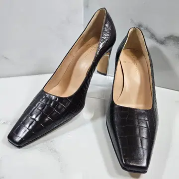 Akira Osaki Elegance 펌프스 브라운 형압 23.5