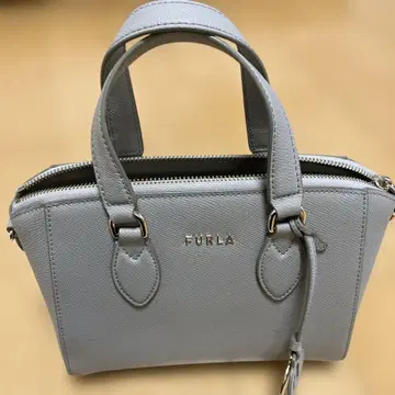FURLA 훌라 미네르바 S 사첼 그레이지 핸드백