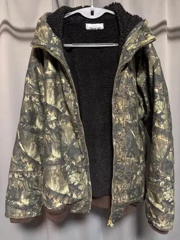 RAGEBLUE 보아 안감 블루종 후드 데님