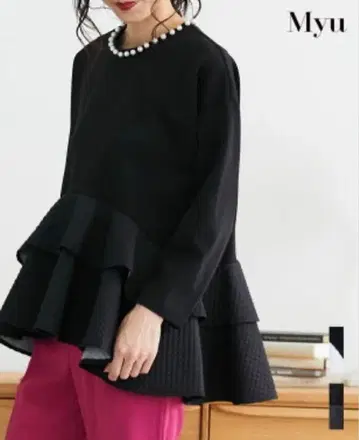 Myu 펄 페플럼 상의 뮤