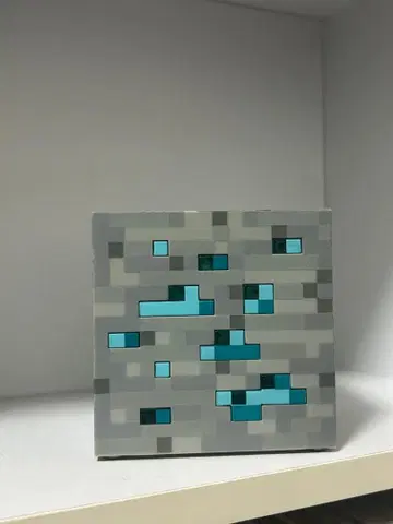 마인크래프트 다이아몬드 블록 LED 라이트