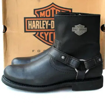고품질 할리데이비슨 반지 부츠 사이드 지퍼 라이딩 바이커