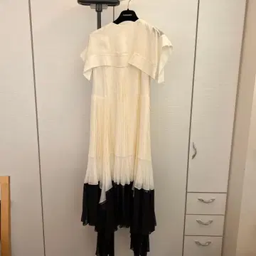 사은회 등 엘레강트한 플리츠 롱 원피스