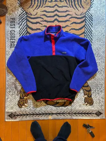 최고급 파타고니아 플리스 신틸라 스냅T USA제 플라켓 나일론