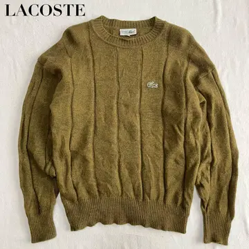 CHEMISE LACOSTE 울 니트 스웨터 그린 S