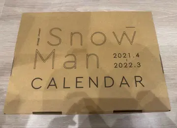 Snow Man 달력 2021.4-2022.3
