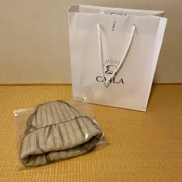 [ 새상품 ] CA4LA 튤 니트 모자 ANYTHING13