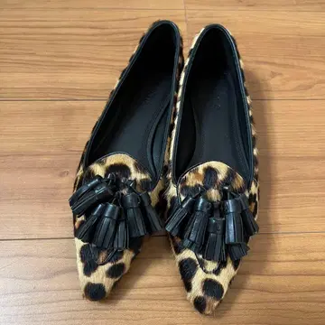 랄프 로렌 5.5B 플랫슈즈 태슬