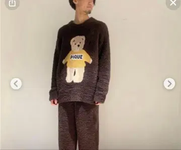 남성용 사이즈 베어 풀오버