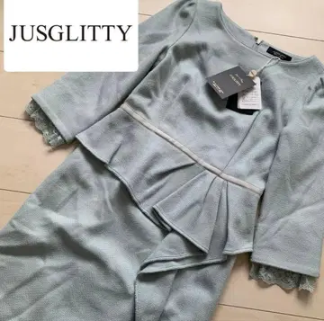 택 포함 새상품 저스길리티 페플럼 원피스