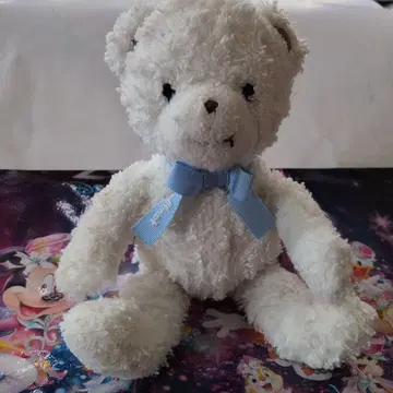 파밀리아 화이트 베어 봉제 인형