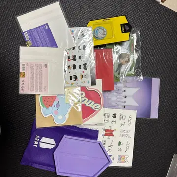 BTS K-POP 아이템 세트