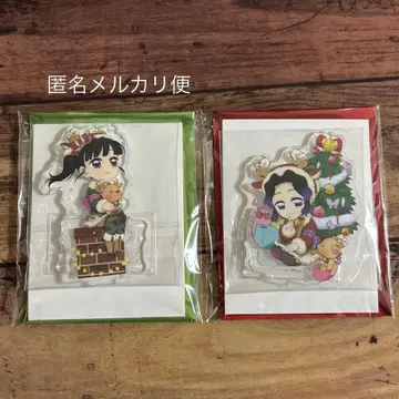 귀멸의 칼날 크리스마스 아크릴 스탠드 시노부 카나오