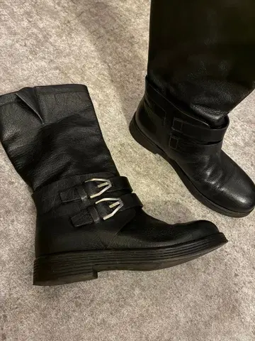 PREMIATA 롱 부츠 size 38 1/2 23.5 24 크림슨