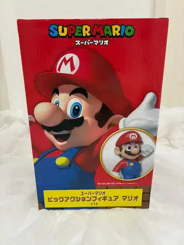 [ 새상품 ] 슈퍼 마리오 빅 액션 피규어 마리오 TAITO 프라이스