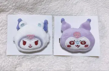 치이카와 x 산리오 캐릭터즈 시크릿 헤어 클립 2개 세트