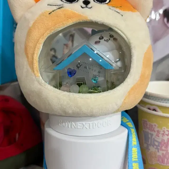 보넥도 보이넥스트도어 응원봉 원더스틱+성호 캣삐 응원봉 커버