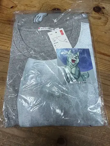 별똥별 은 T셔츠 사이즈 L 유니클로 새상품 미개봉