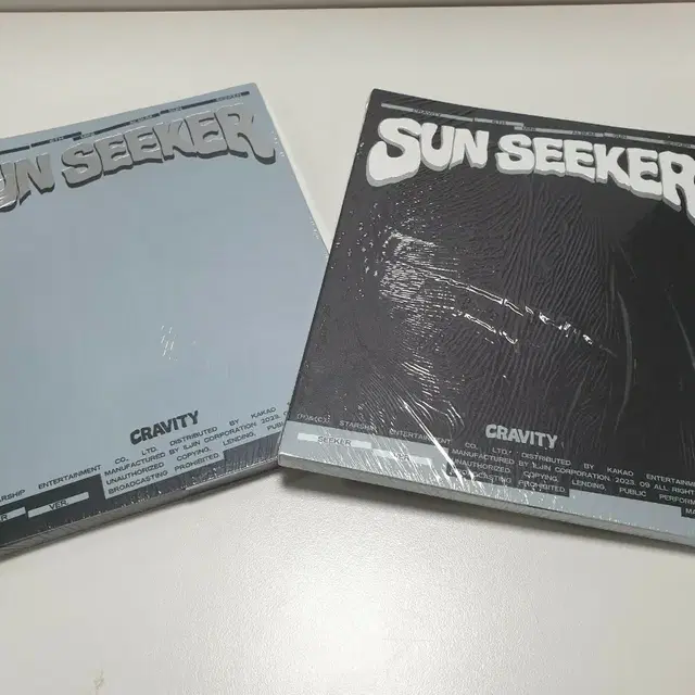 크래비티 SUN SEEKER 앨범 CATCHER/SEEKER 버전