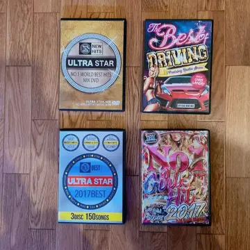 ULTRA STAR BEST HITS MIX DVD 4개 세트