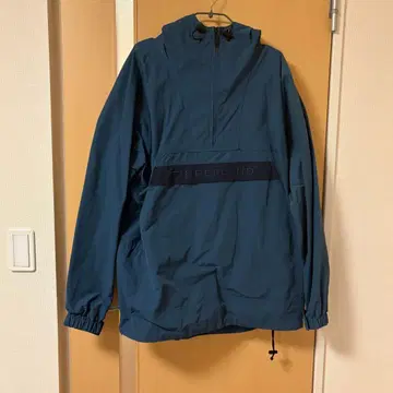 네이비 아노락 후드티