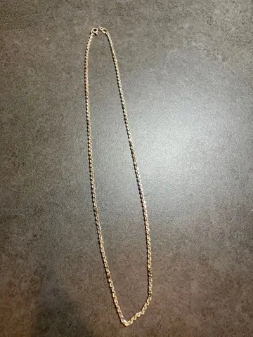 실버 체인 목걸이 1