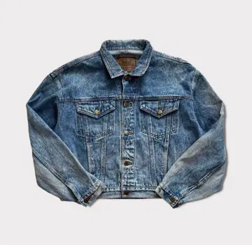 데님 자켓 구제 의류 인디고