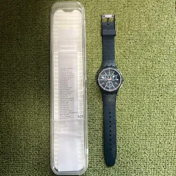 Swatch 크로노그래프 네이비