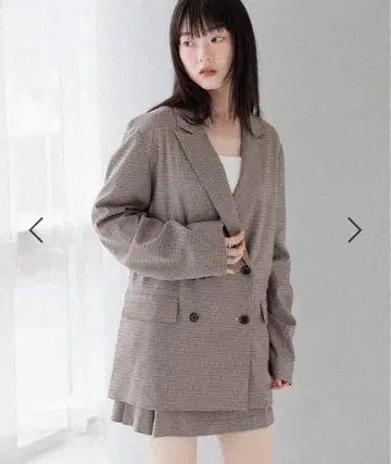 Heather 오버 미들 테일러드 자켓