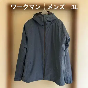워크맨 발수(물을 튕기기 쉬운) 집업 점퍼 남성용 3L
