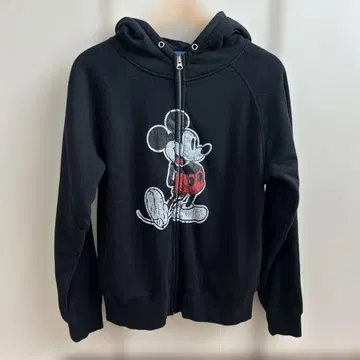 도쿄 디즈니 리조트 미키 후드티 S 블랙