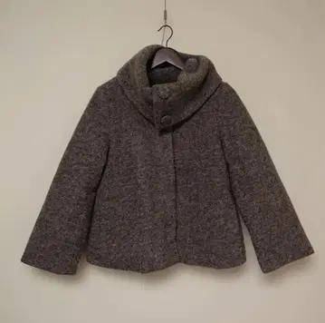 울 혼방 그레이 계열 자켓