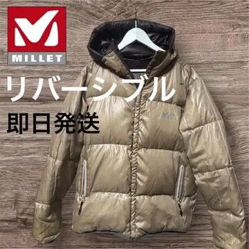 MILLET 다운 자켓 XL 사이즈 리버서블 2way 밀레