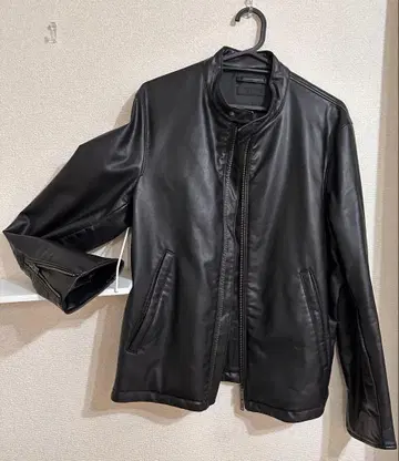 새상품급) 유니클로 가죽 자켓, 라이더 자켓