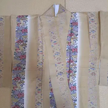 미사용 호몬기 꽃무늬 자수 교육용 실 포함