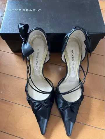 Novespazio 23cm 블랙 하이힐
