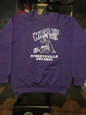 맨투맨 80s 빈티지 Made in USA Steinwurtzel