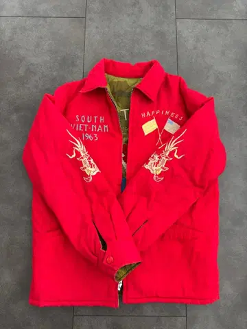 테일러 토요 리버서블 베트남 자켓