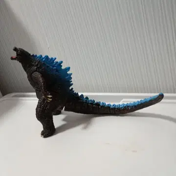 고질라 피규어 가동식 블랙과 파랑 약 20cm