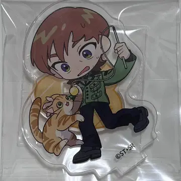 마네키네코 지크 액스 에그자베 올리베 아크릴 스탠드