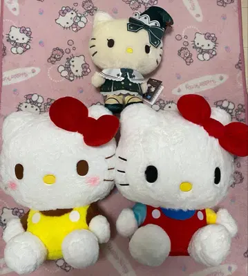 헬로키티 봉제 인형 3개 세트