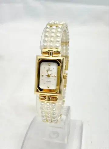 VEXCEL 쉘 다이얼 펄 블레스 여성용 손목시계