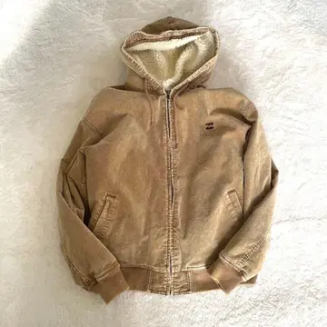 BILLABONG 빌라봉 코듀로이 자켓 M 벨로아 보아 베이지