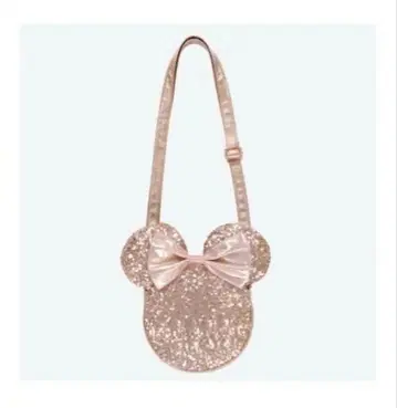 미키마우스형 로즈 골드 백
